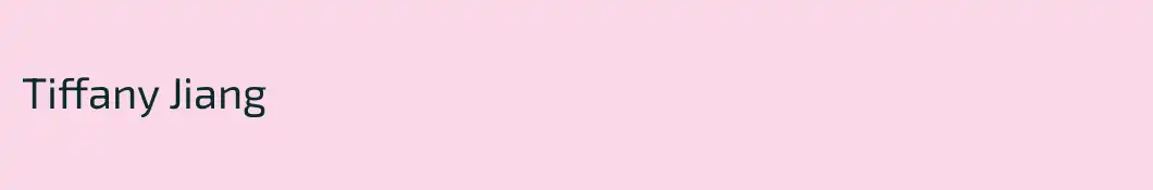 Tiffany Jiang